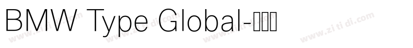 BMW Type Global字体转换